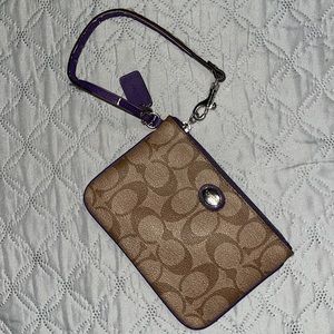 Coach Wristlet